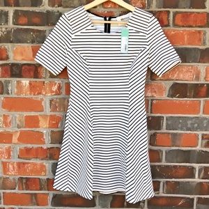 Alice Blue Lynna Stitch Fix Stripe Knit Dress S
